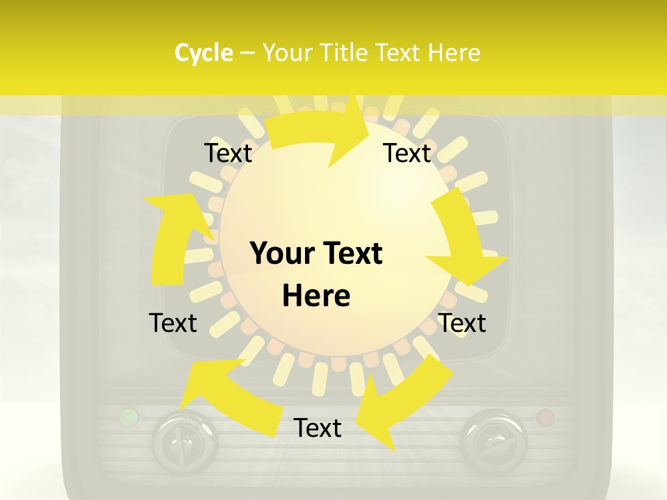 Temperature Unit Ventilation PowerPoint Template