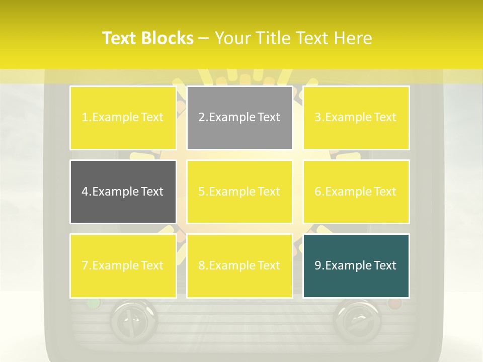 Temperature Unit Ventilation PowerPoint Template