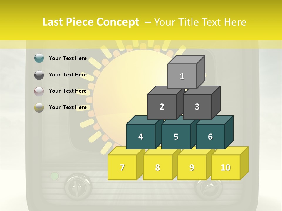 Temperature Unit Ventilation PowerPoint Template