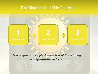 Temperature Unit Ventilation PowerPoint Template