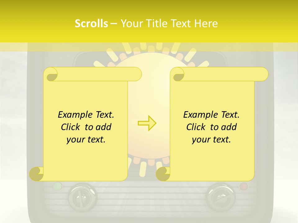 Temperature Unit Ventilation PowerPoint Template