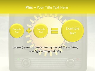 Temperature Unit Ventilation PowerPoint Template