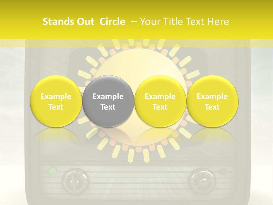 Temperature Unit Ventilation PowerPoint Template