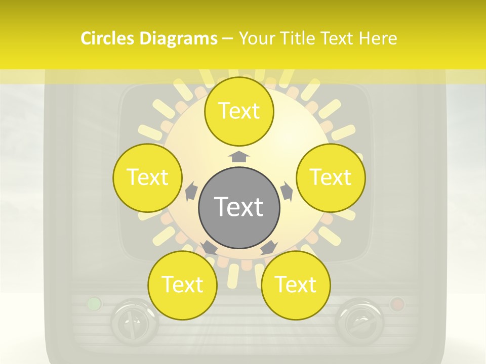 Temperature Unit Ventilation PowerPoint Template