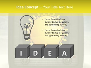 Temperature Unit Ventilation PowerPoint Template