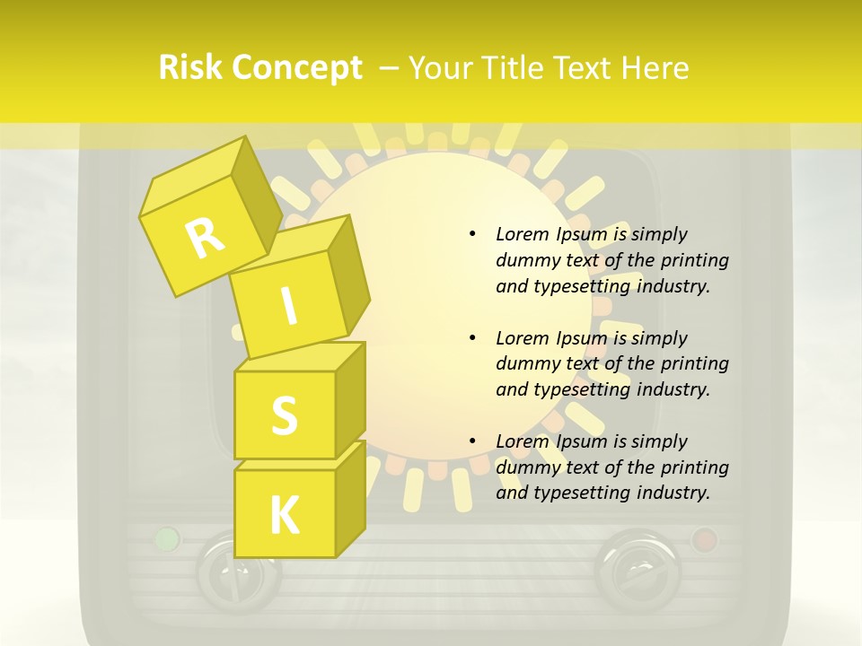 Temperature Unit Ventilation PowerPoint Template