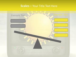 Temperature Unit Ventilation PowerPoint Template