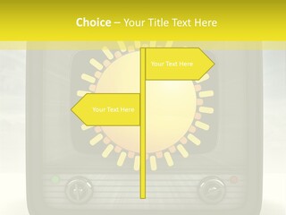 Temperature Unit Ventilation PowerPoint Template