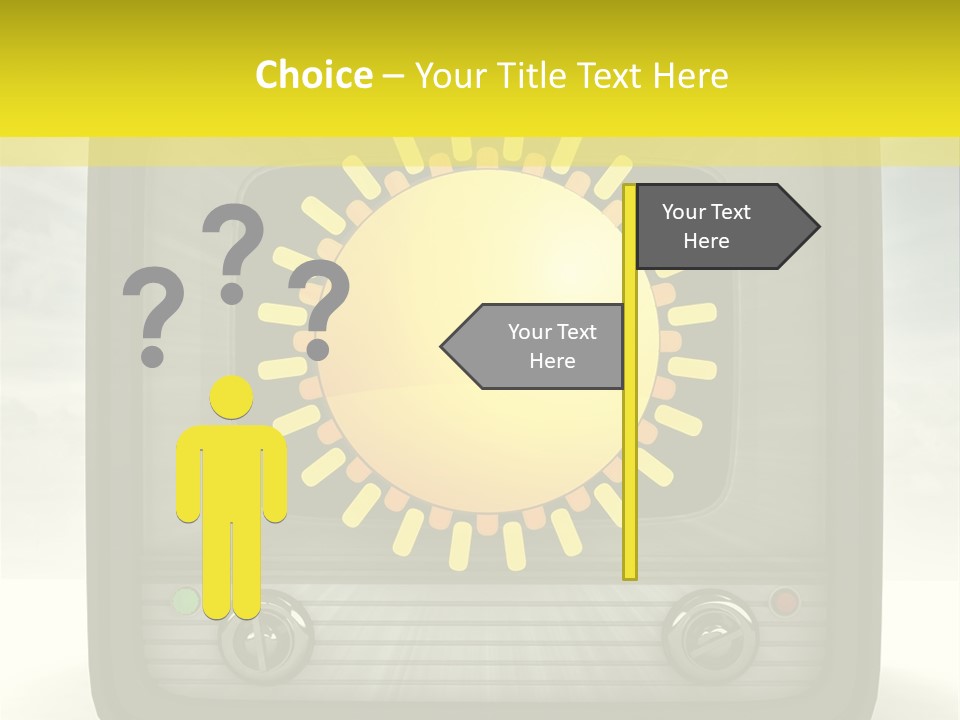 Temperature Unit Ventilation PowerPoint Template