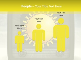 Temperature Unit Ventilation PowerPoint Template