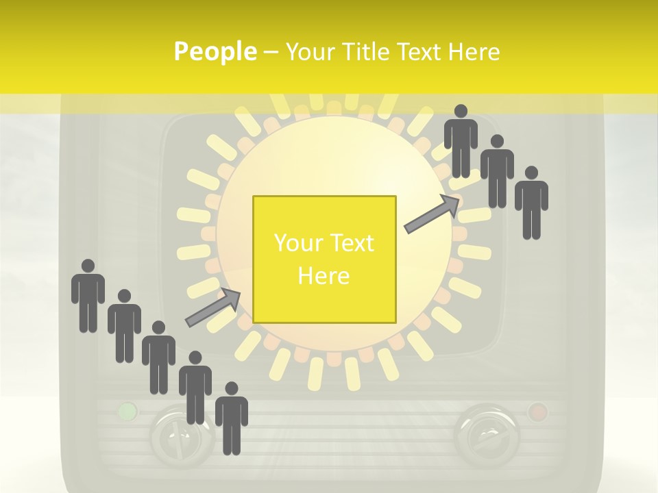 Temperature Unit Ventilation PowerPoint Template