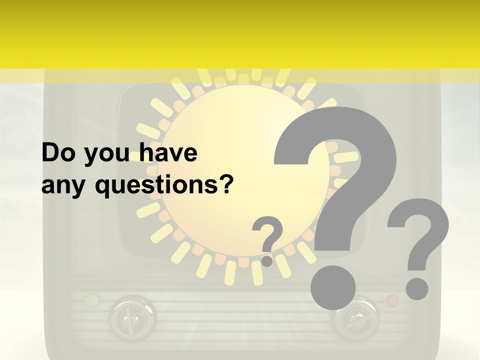 Temperature Unit Ventilation PowerPoint Template