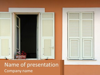Switch House Supply PowerPoint Template