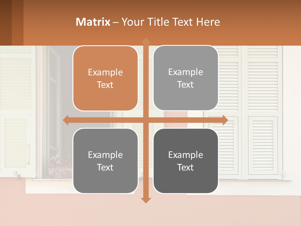 Switch House Supply PowerPoint Template