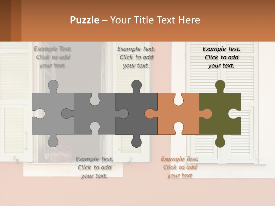 Switch House Supply PowerPoint Template