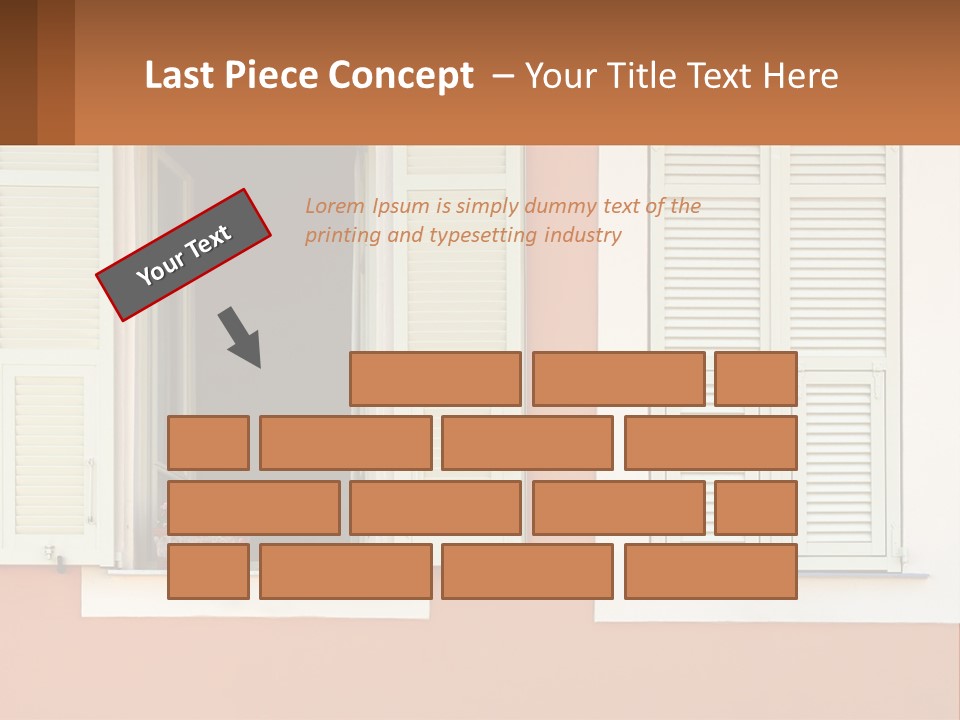 Switch House Supply PowerPoint Template