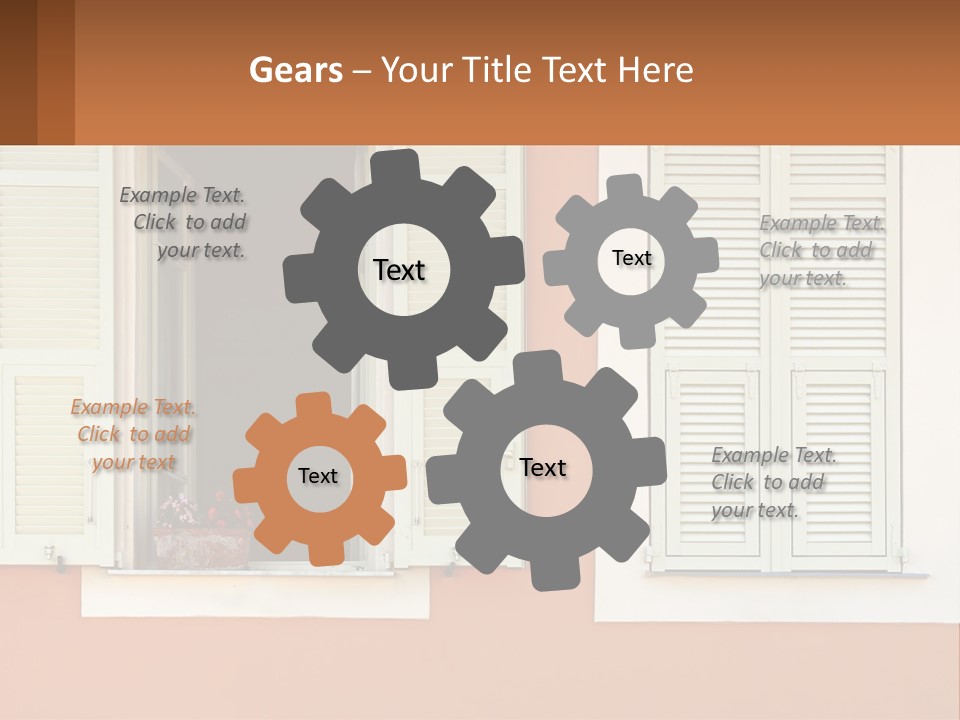 Switch House Supply PowerPoint Template
