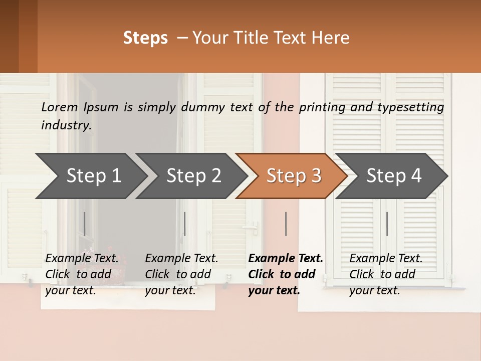 Switch House Supply PowerPoint Template