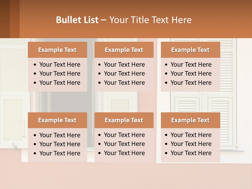 Switch House Supply PowerPoint Template
