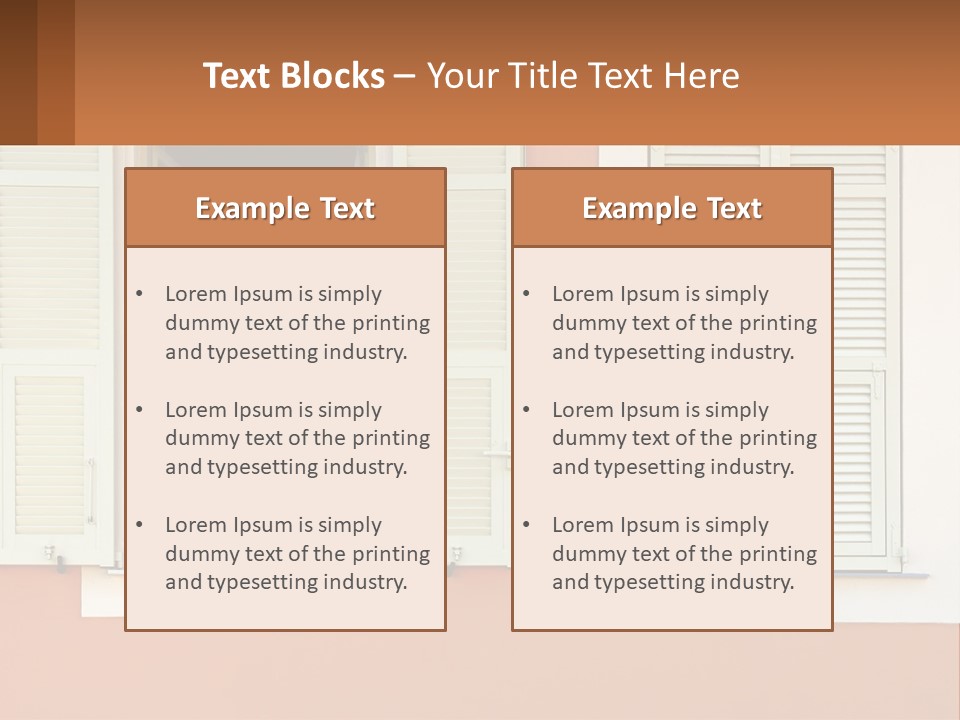 Switch House Supply PowerPoint Template