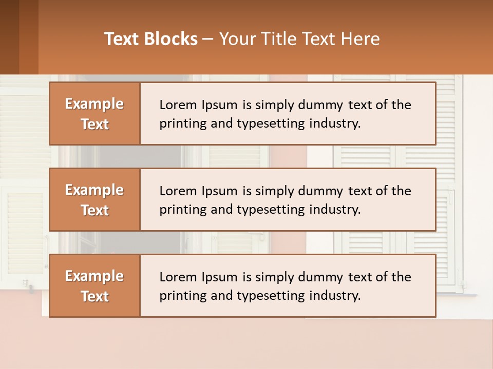 Switch House Supply PowerPoint Template