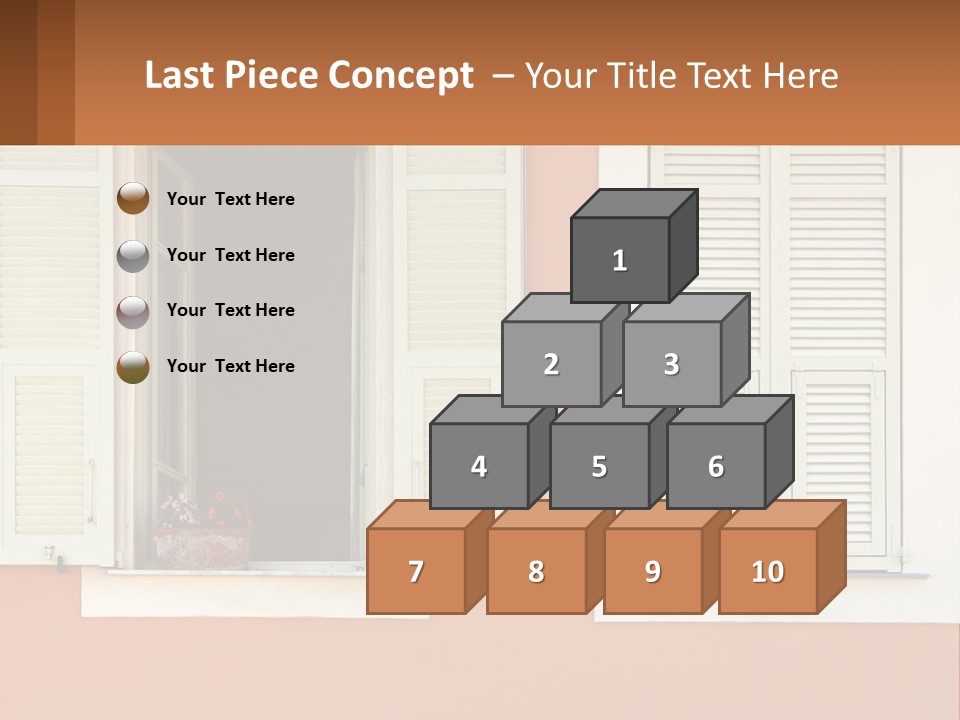 Switch House Supply PowerPoint Template