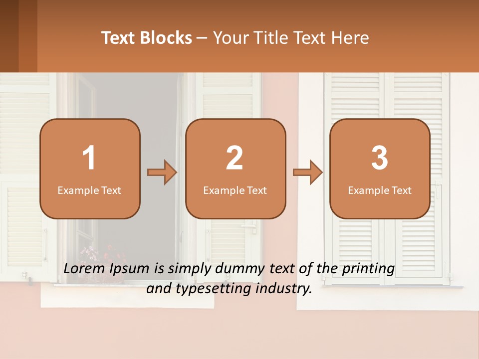 Switch House Supply PowerPoint Template