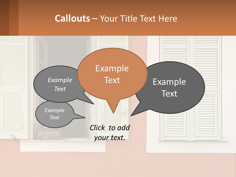 Switch House Supply PowerPoint Template