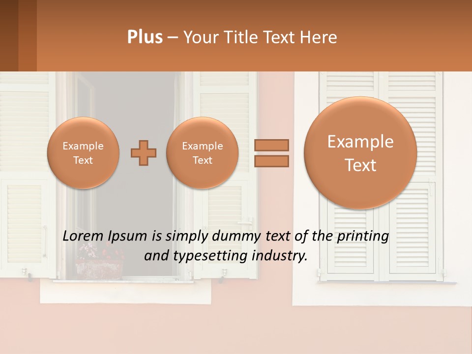Switch House Supply PowerPoint Template