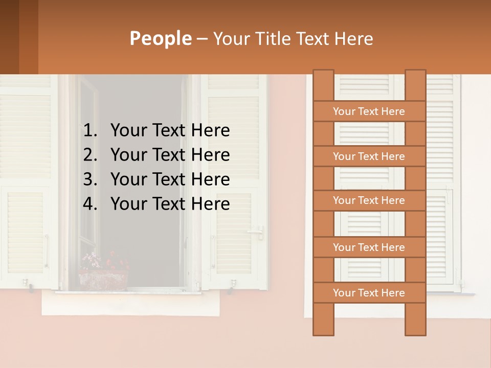 Switch House Supply PowerPoint Template