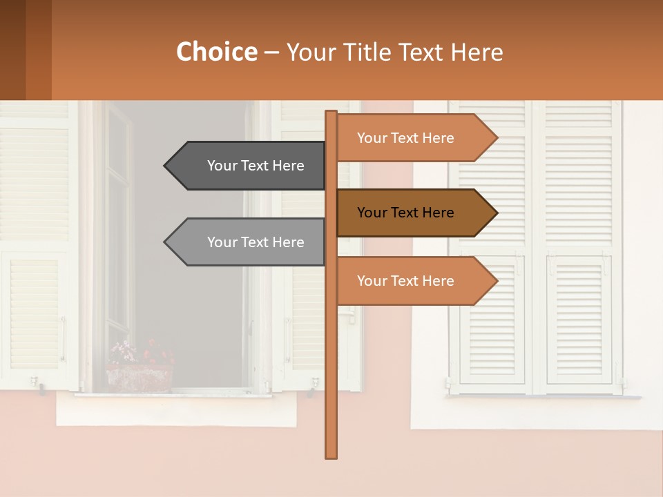 Switch House Supply PowerPoint Template