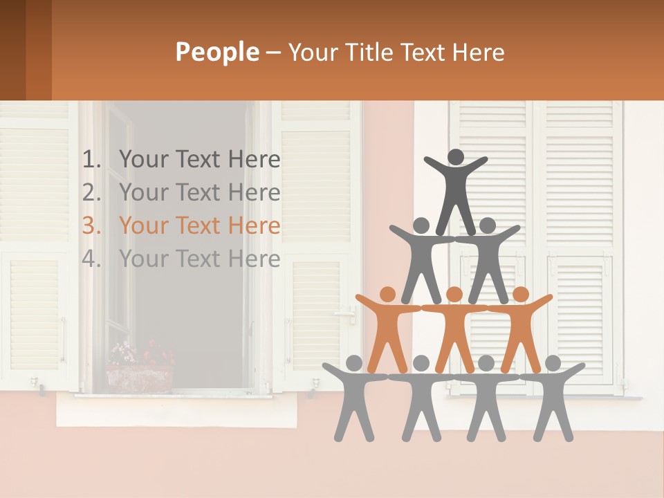 Switch House Supply PowerPoint Template