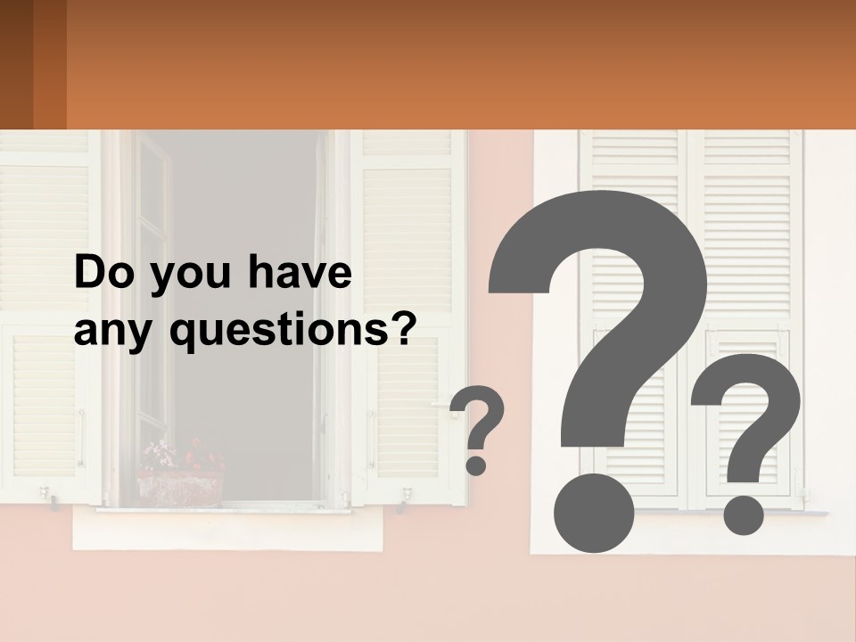 Switch House Supply PowerPoint Template