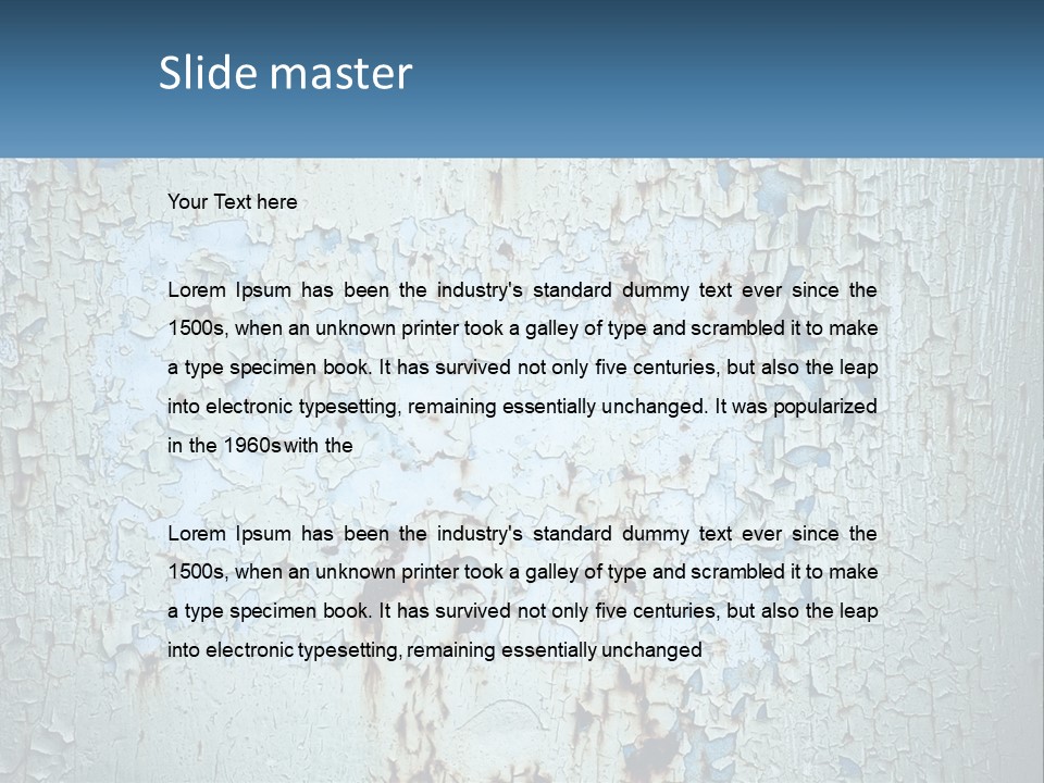 Part Supply Industry PowerPoint Template