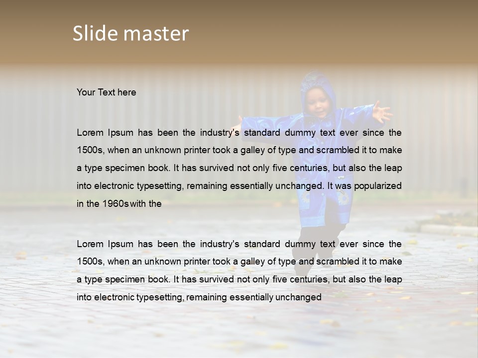 Heat Climate Switch PowerPoint Template