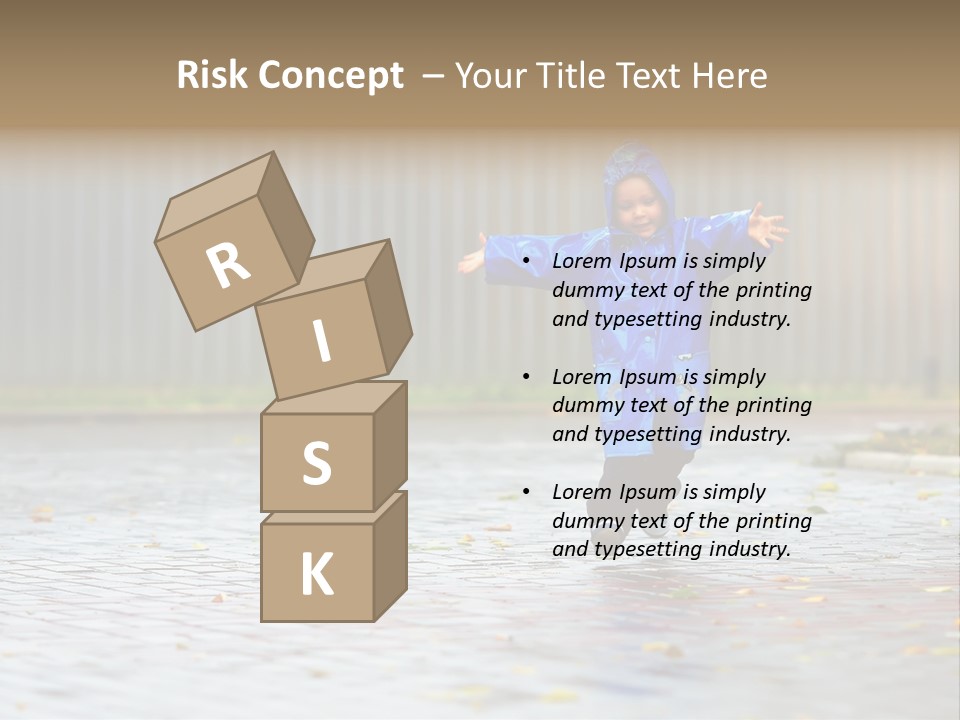 Heat Climate Switch PowerPoint Template