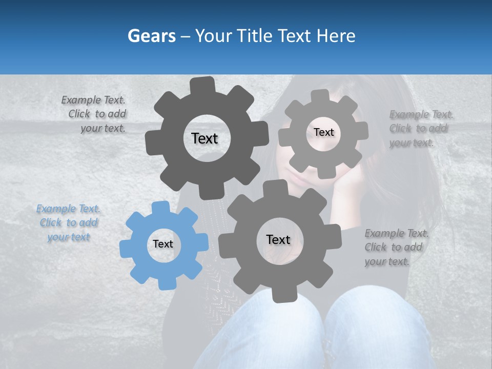 Conditioner Temperature Electricity PowerPoint Template