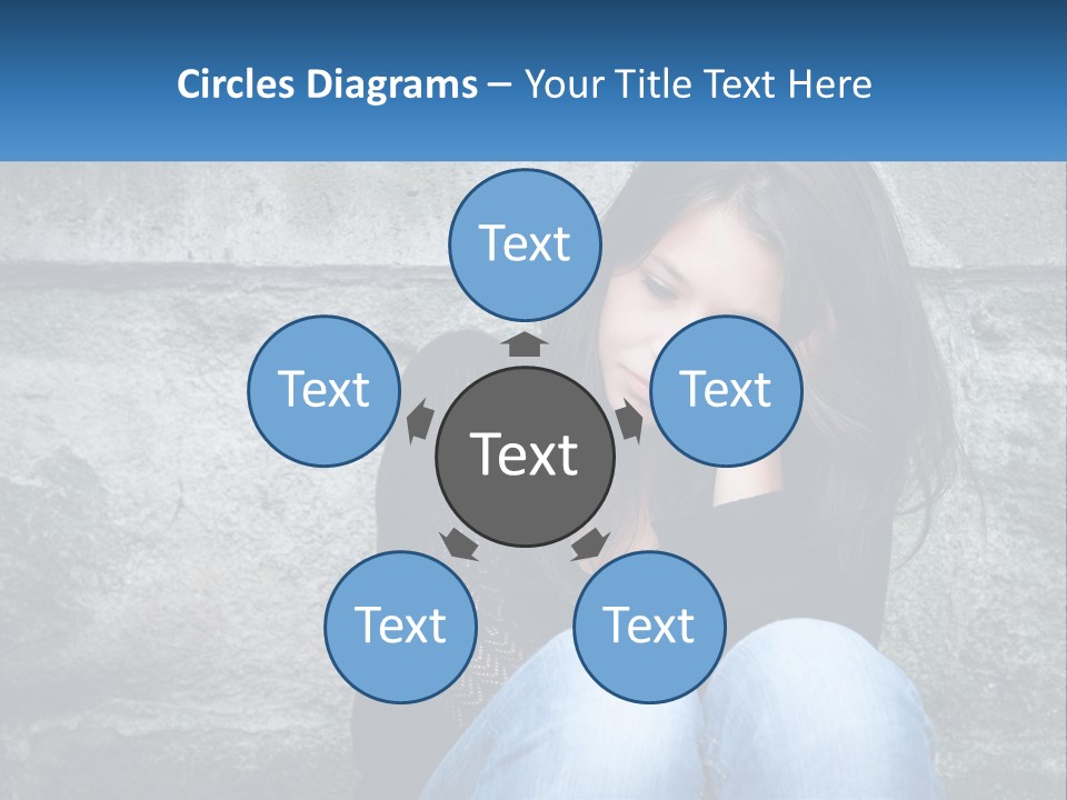 Conditioner Temperature Electricity PowerPoint Template