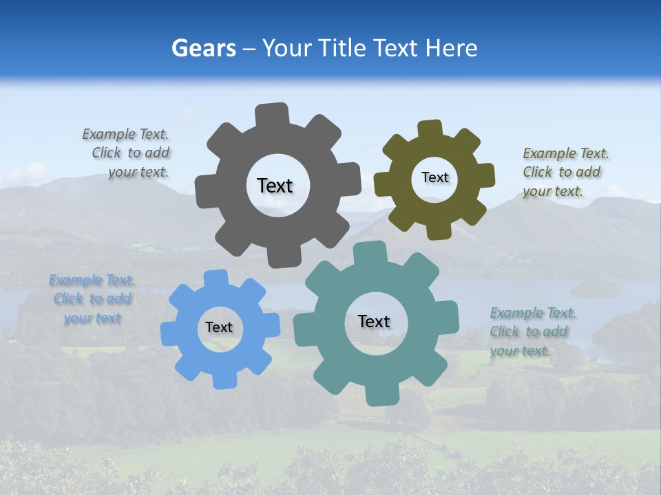 Heat White Unit PowerPoint Template