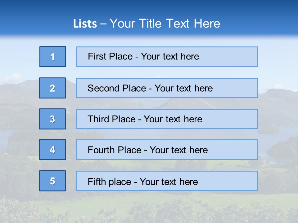 Heat White Unit PowerPoint Template