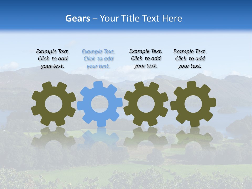 Heat White Unit PowerPoint Template