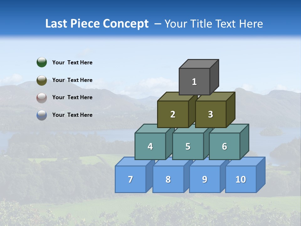 Heat White Unit PowerPoint Template