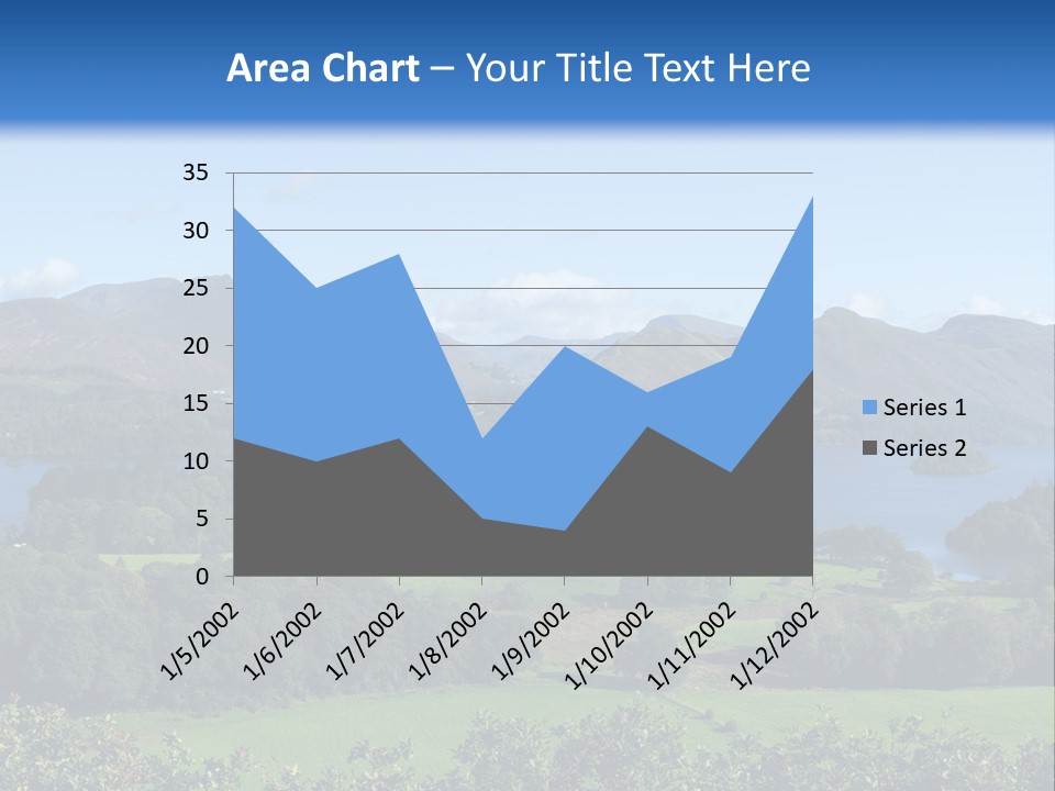 Heat White Unit PowerPoint Template