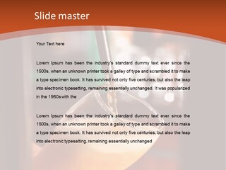 Technology Heat White PowerPoint Template