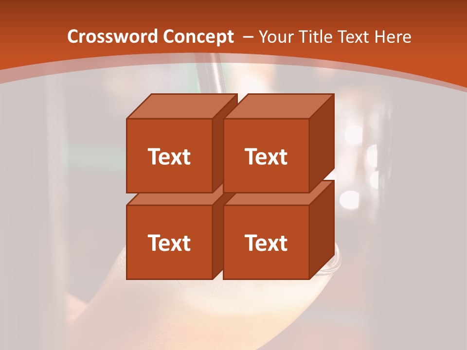 Technology Heat White PowerPoint Template