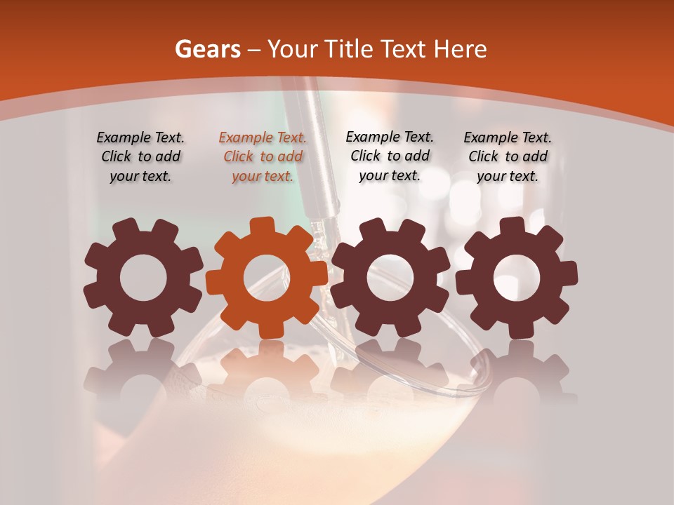 Technology Heat White PowerPoint Template