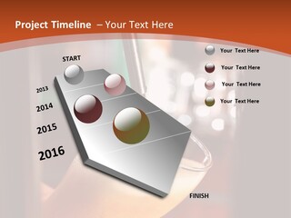 Technology Heat White PowerPoint Template