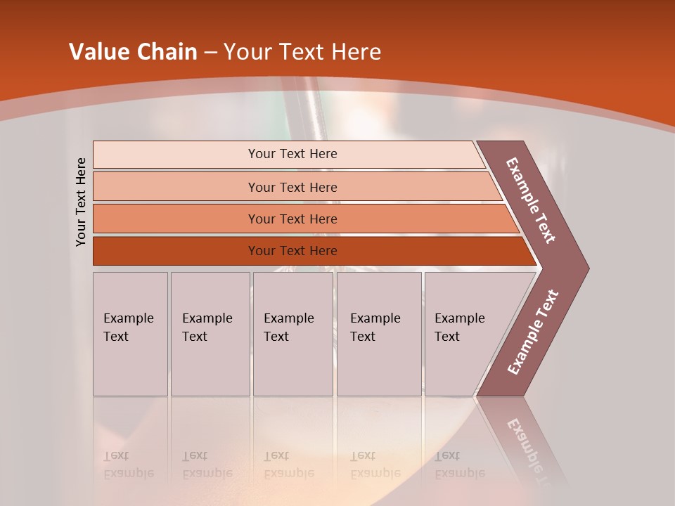 Technology Heat White PowerPoint Template