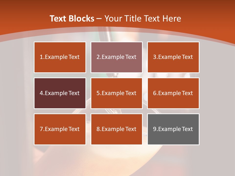 Technology Heat White PowerPoint Template