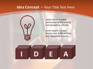 Technology Heat White PowerPoint Template